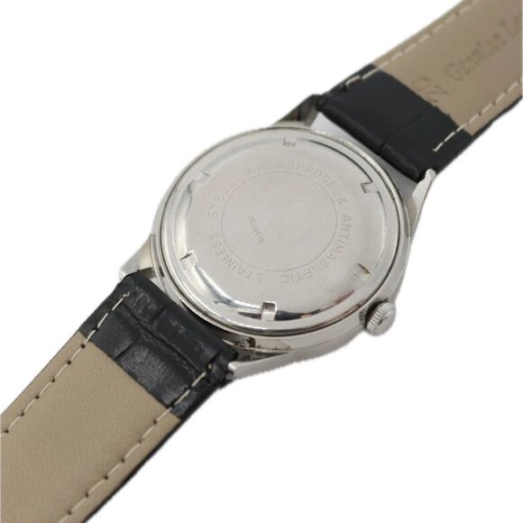 Vintage 35mm Avalon Date Men's Automatic Wristwatch AS 1700/01 Germany Steel - Picture 4 of 4